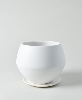 White Bowl Pot
