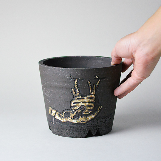 TOKY Logo Carving Pot S “1st.ANNIVERSARY Limited” | 多肉植物・特別 