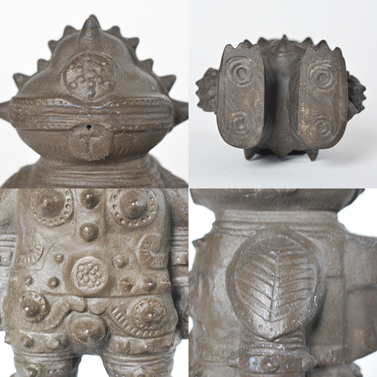 ともだち初号機 焼締　遮光器土偶型最終決戦兵器ともだち TOKY - ともだち初号機 燻銀 遮光器土偶型最終決戦兵器 | east village