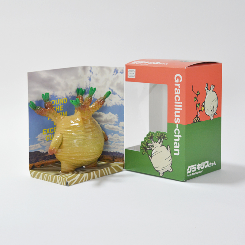 ソフビ製グラキリスちゃん (Pear) | 多肉植物・特別な鉢の販売