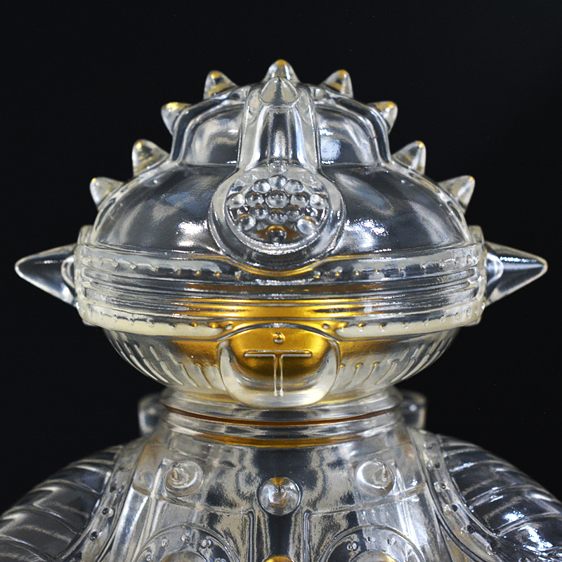 初の頭内部に塗装を施しました