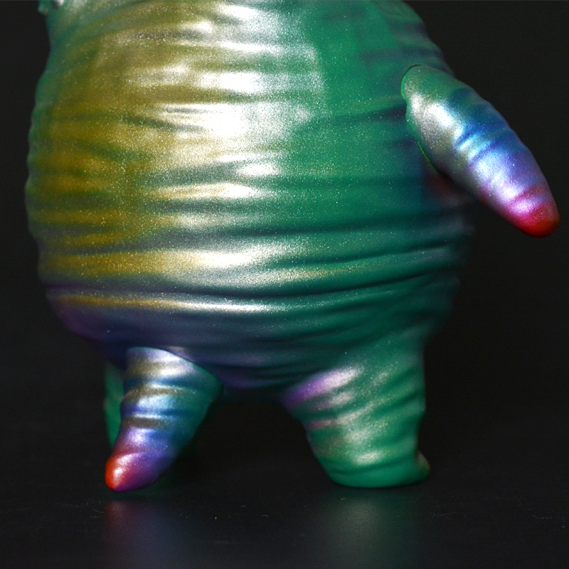 ソフビ製グラキリスちゃん (Green × Poison purple) | 多肉植物・特別