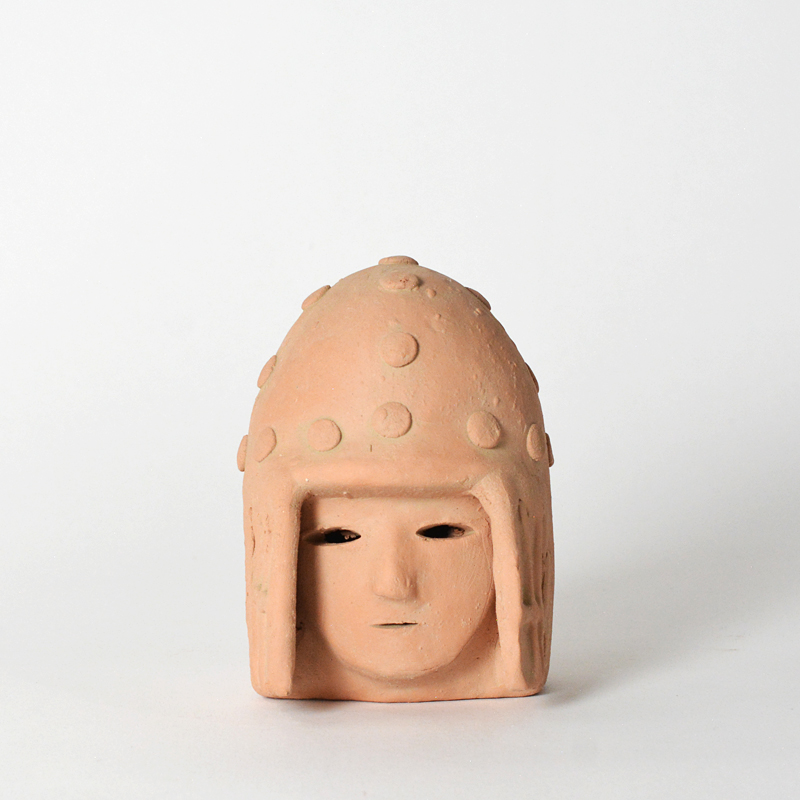 TOKYファミリーの新しい仲間、武人埴輪頭部