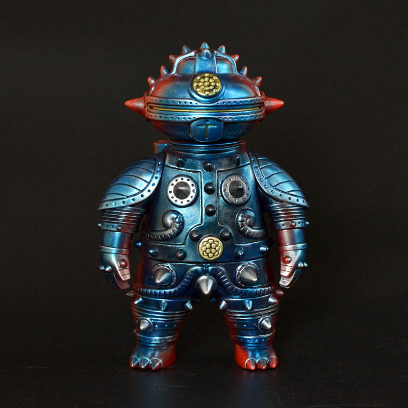 「暗闇に佇む青銅魔人」をイメージ